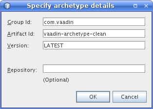 Adding a New Maven Archetype in NetBeans