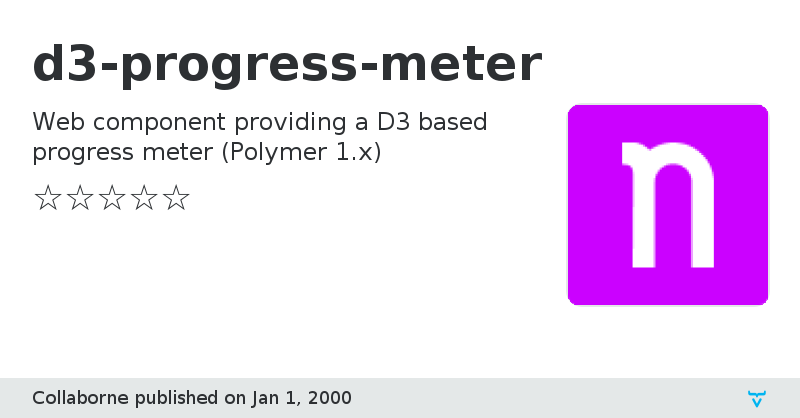 d3-progress-meter - Vaadin Add-on Directory