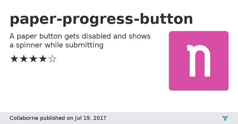 paper-progress-button - Vaadin Add-on Directory