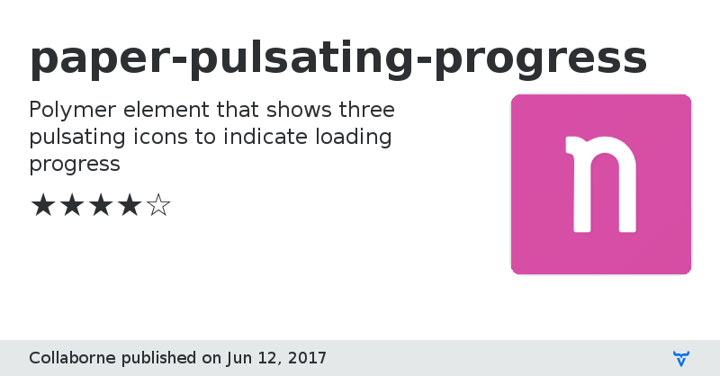 paper-pulsating-progress - Vaadin Add-on Directory