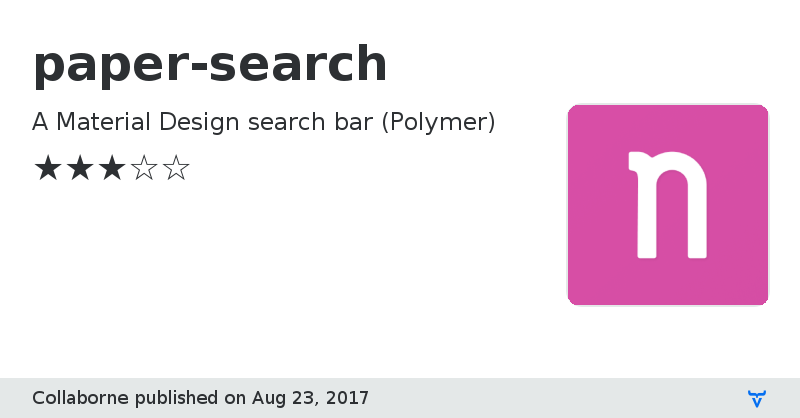 paper-search - Vaadin Add-on Directory