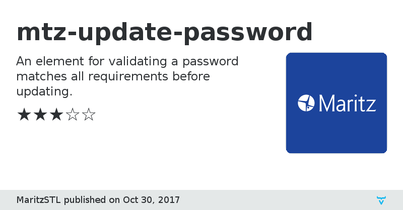 mtz-update-password - Vaadin Add-on Directory
