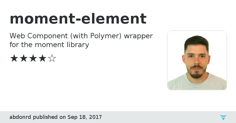 moment-element - Vaadin Add-on Directory