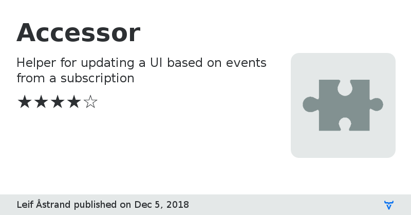 Accessor - Vaadin Add-on Directory