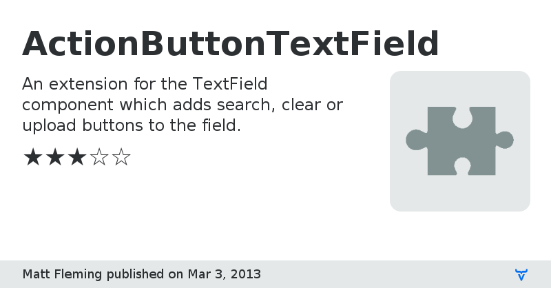 ActionButtonTextField - Vaadin Add-on Directory