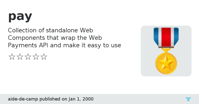 pay - Vaadin Add-on Directory