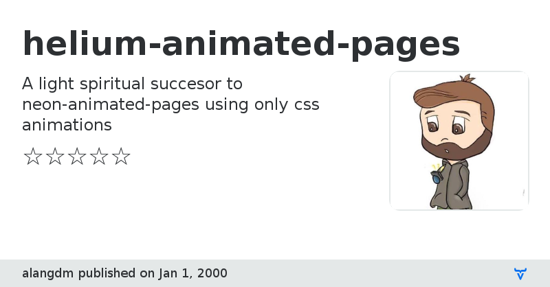helium-animated-pages - Vaadin Add-on Directory