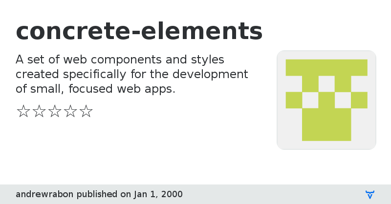 concrete-elements - Vaadin Add-on Directory