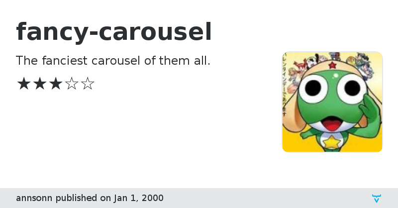 fancy-carousel - Vaadin Add-on Directory