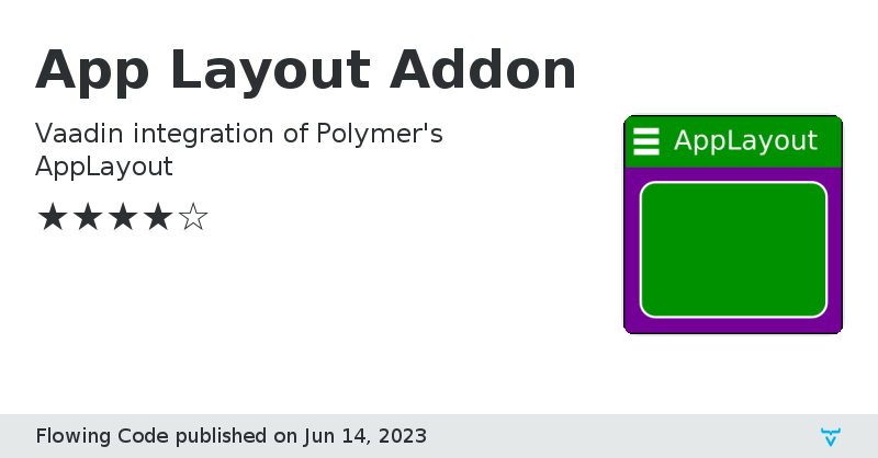App Layout Addon - Vaadin Add-on Directory