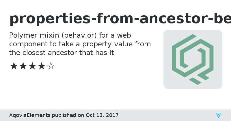 properties-from-ancestor-behavior - Vaadin Add-on Directory