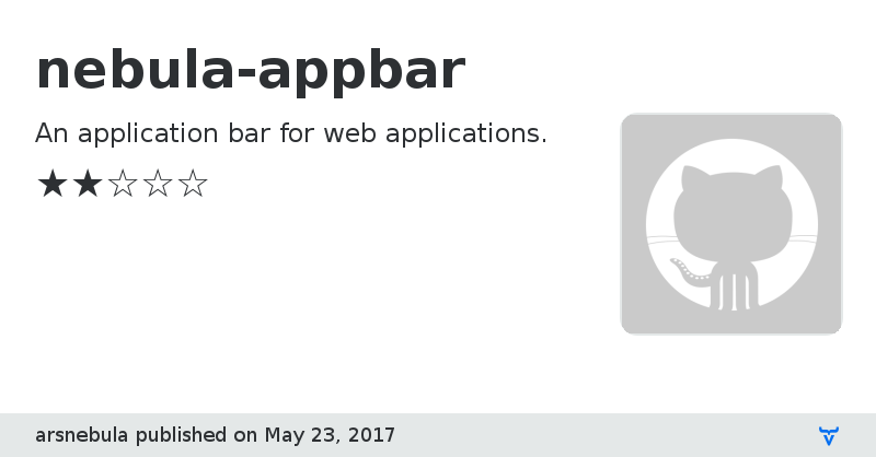 nebula-appbar - Vaadin Add-on Directory