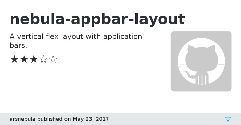 nebula-appbar-layout - Vaadin Add-on Directory