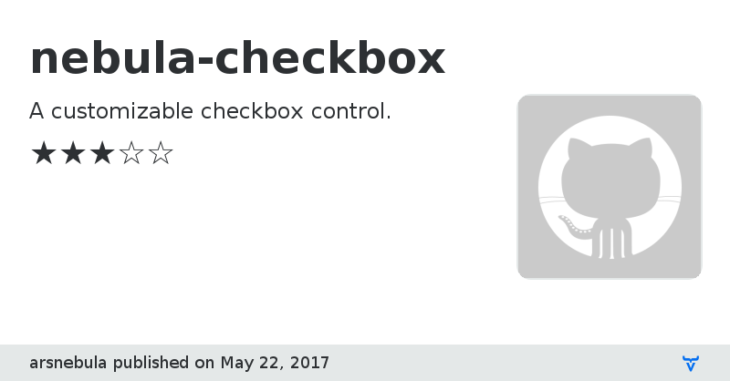 nebula-checkbox - Vaadin Add-on Directory