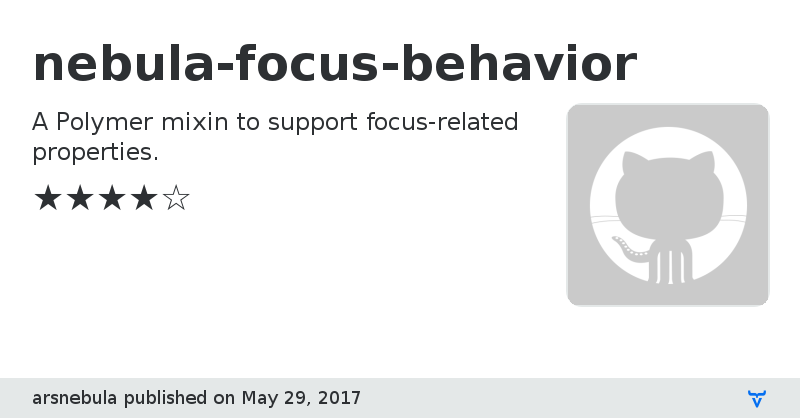 nebula-focus-behavior - Vaadin Add-on Directory