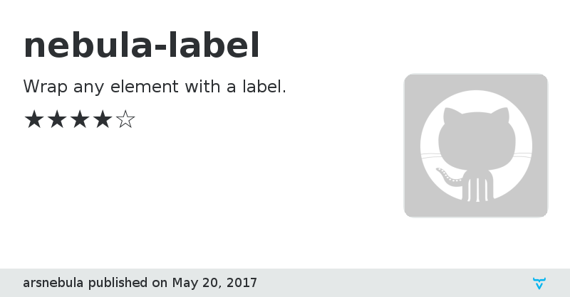 nebula-label - Vaadin Add-on Directory