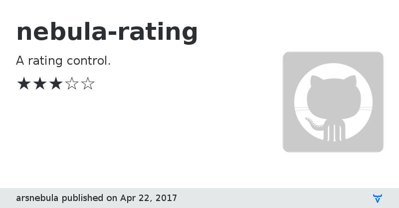 nebula-rating - Vaadin Add-on Directory