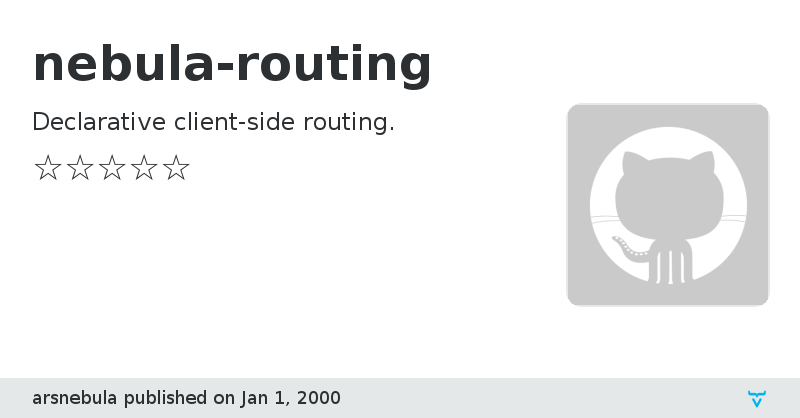 nebula-routing - Vaadin Add-on Directory