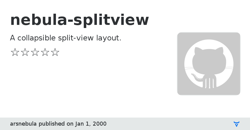 nebula-splitview - Vaadin Add-on Directory