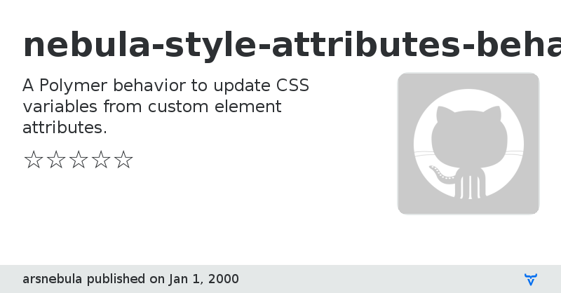 nebula-style-attributes-behavior - Vaadin Add-on Directory