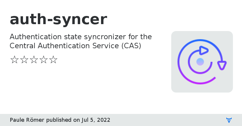 auth-syncer - Vaadin Add-on Directory