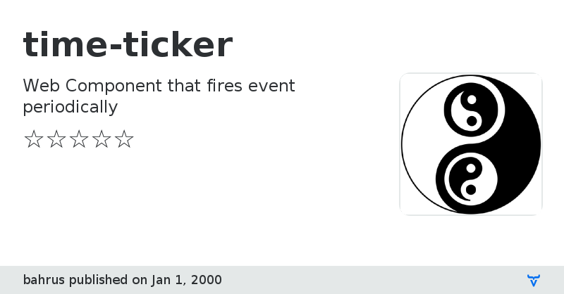 time-ticker - Vaadin Add-on Directory