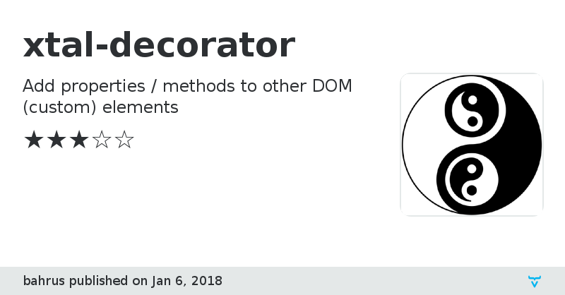 xtal-decorator - Vaadin Add-on Directory