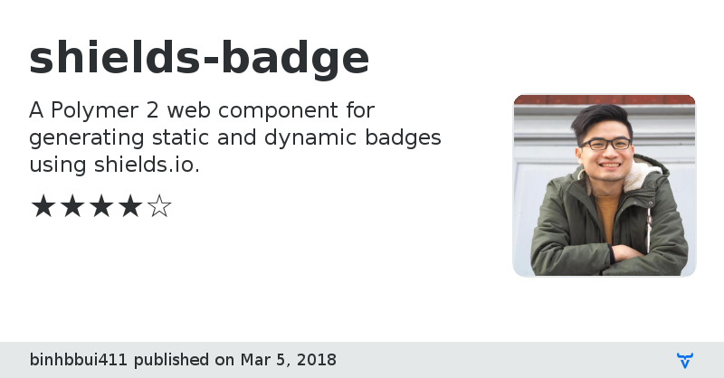 shields-badge - Vaadin Add-on Directory