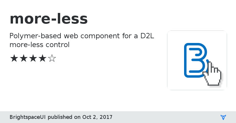 more-less - Vaadin Add-on Directory