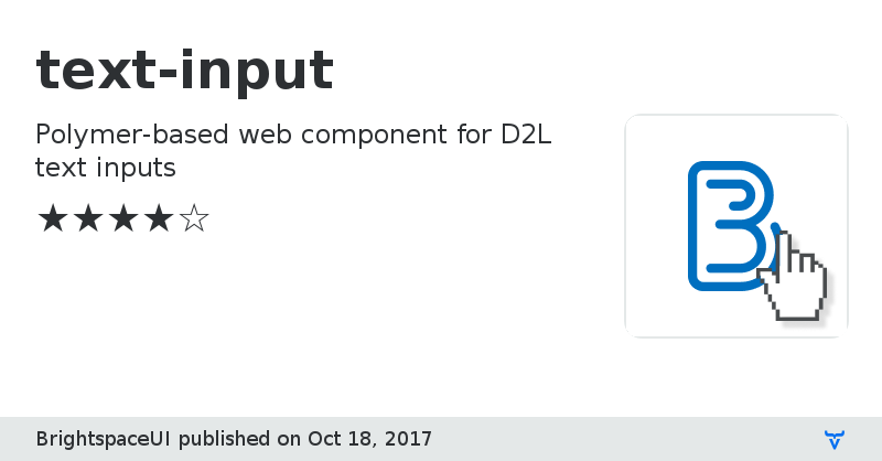 text-input - Vaadin Add-on Directory