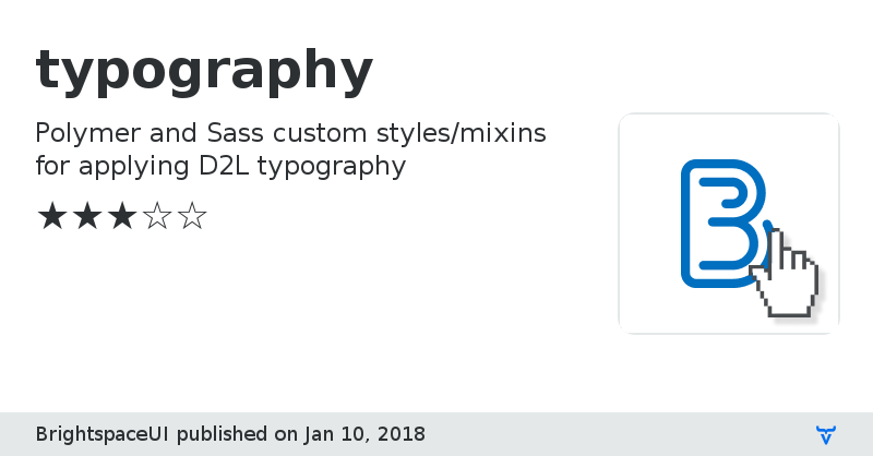 typography - Vaadin Add-on Directory