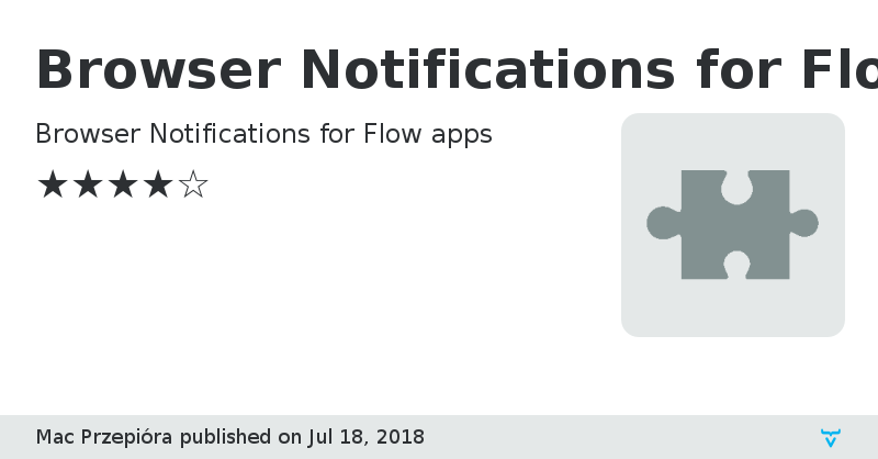 Browser Notifications for Flow - Vaadin Add-on Directory
