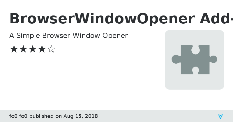 BrowserWindowOpener Add-on - Vaadin Add-on Directory