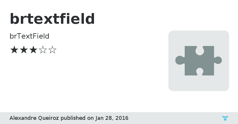 brtextfield - Vaadin Add-on Directory