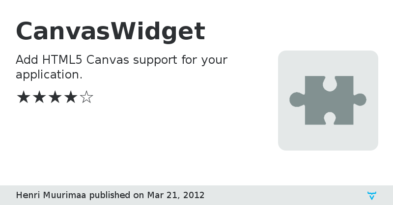 CanvasWidget - Vaadin Add-on Directory