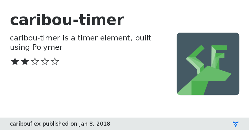 caribou-timer - Vaadin Add-on Directory