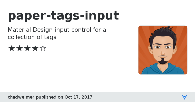 paper-tags-input - Vaadin Add-on Directory