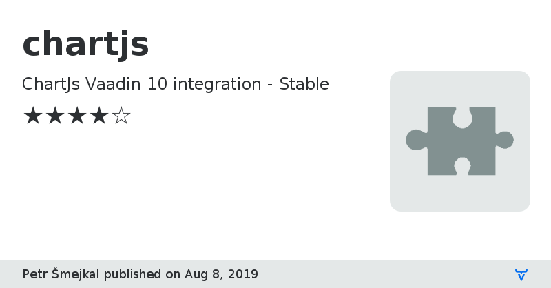 chartjs - Vaadin Add-on Directory