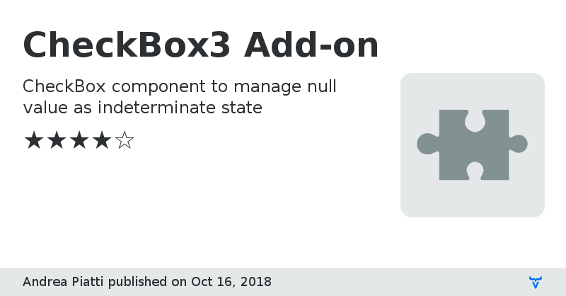 CheckBox3 Add-on - Vaadin Add-on Directory