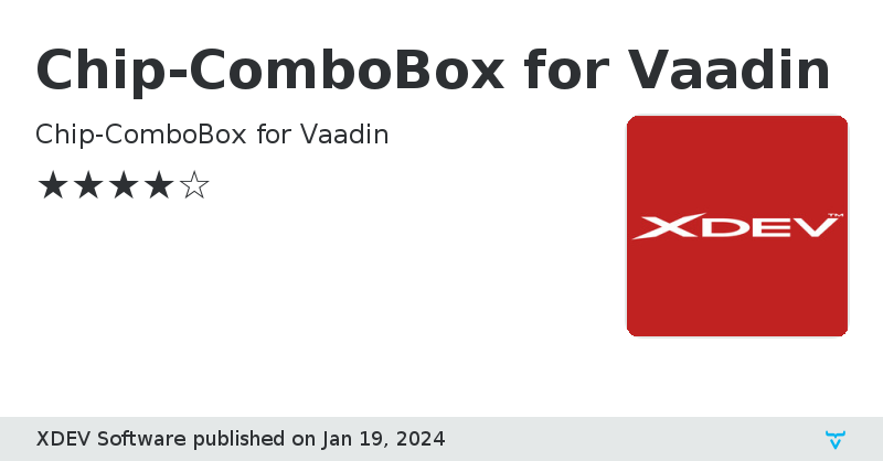 Chip-ComboBox for Vaadin - Vaadin Add-on Directory