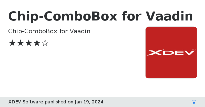 Chip-ComboBox for Vaadin - Vaadin Add-on Directory