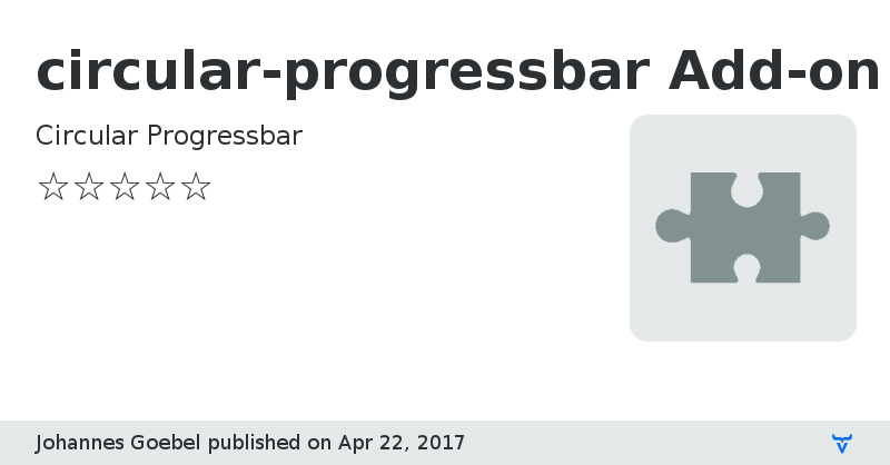 circular-progressbar Add-on - Vaadin Add-on Directory