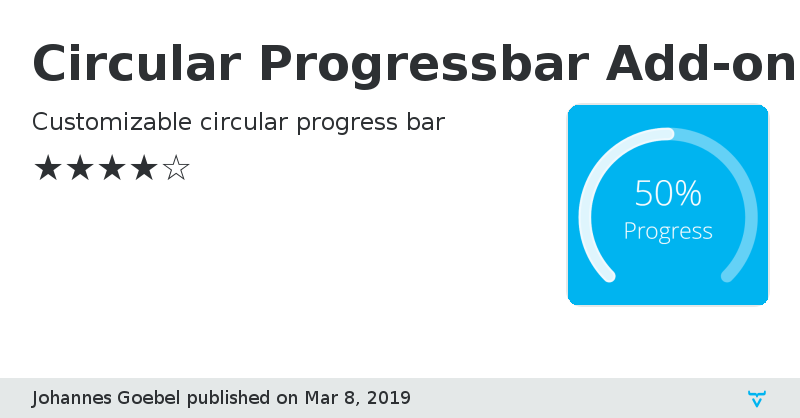 Circular Progressbar Add-on - Vaadin Add-on Directory