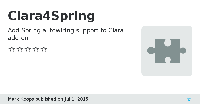 Clara4Spring - Vaadin Add-on Directory