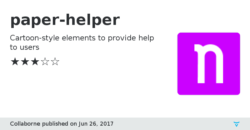 paper-helper - Vaadin Add-on Directory