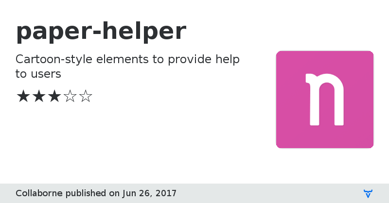 paper-helper - Vaadin Add-on Directory