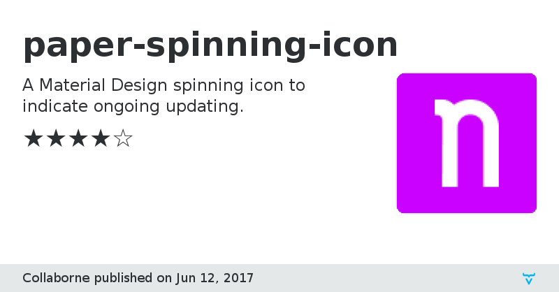 paper-spinning-icon - Vaadin Add-on Directory