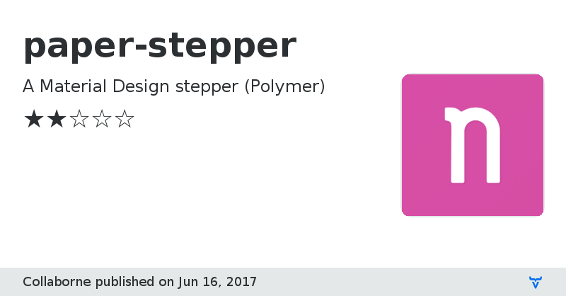 paper-stepper - Vaadin Add-on Directory