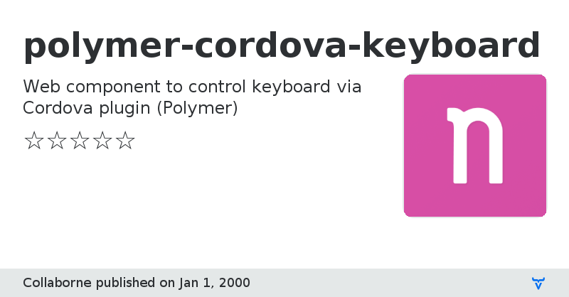 polymer-cordova-keyboard - Vaadin Add-on Directory