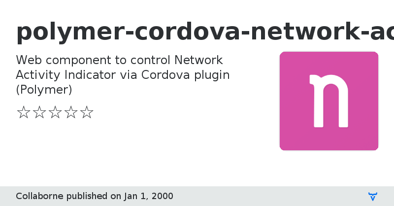 polymer-cordova-network-activity - Vaadin Add-on Directory